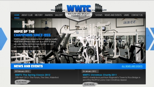 Gym Website Design in London