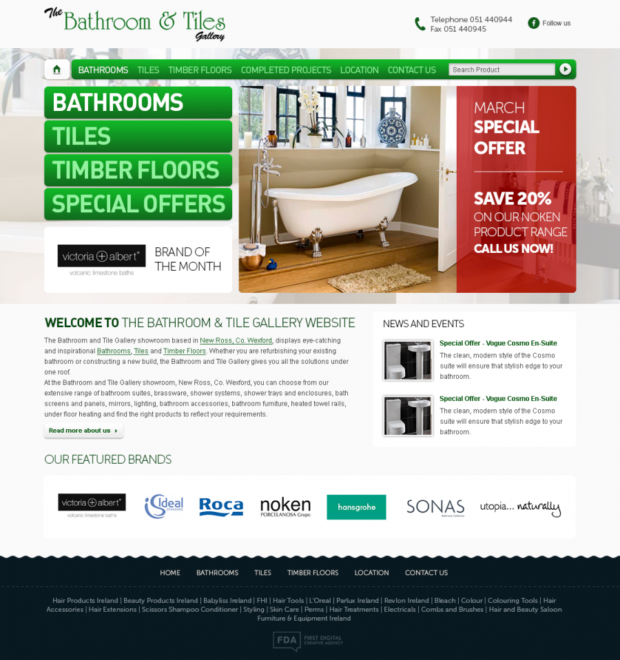 Retail Website Design in London