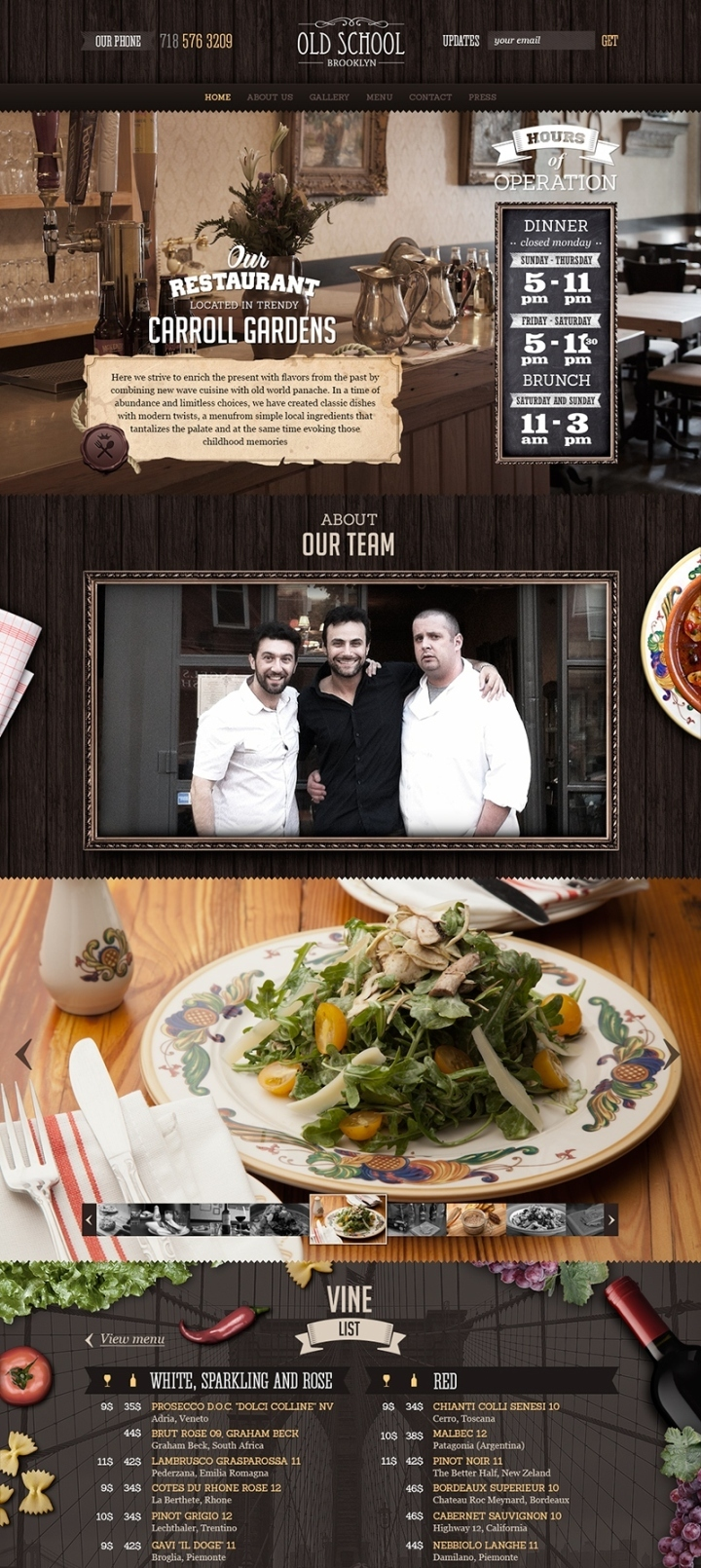 Restaurant Website Design and Development services in London