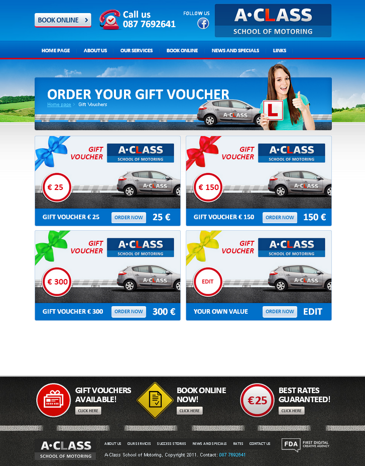 Driving School Website Design in London